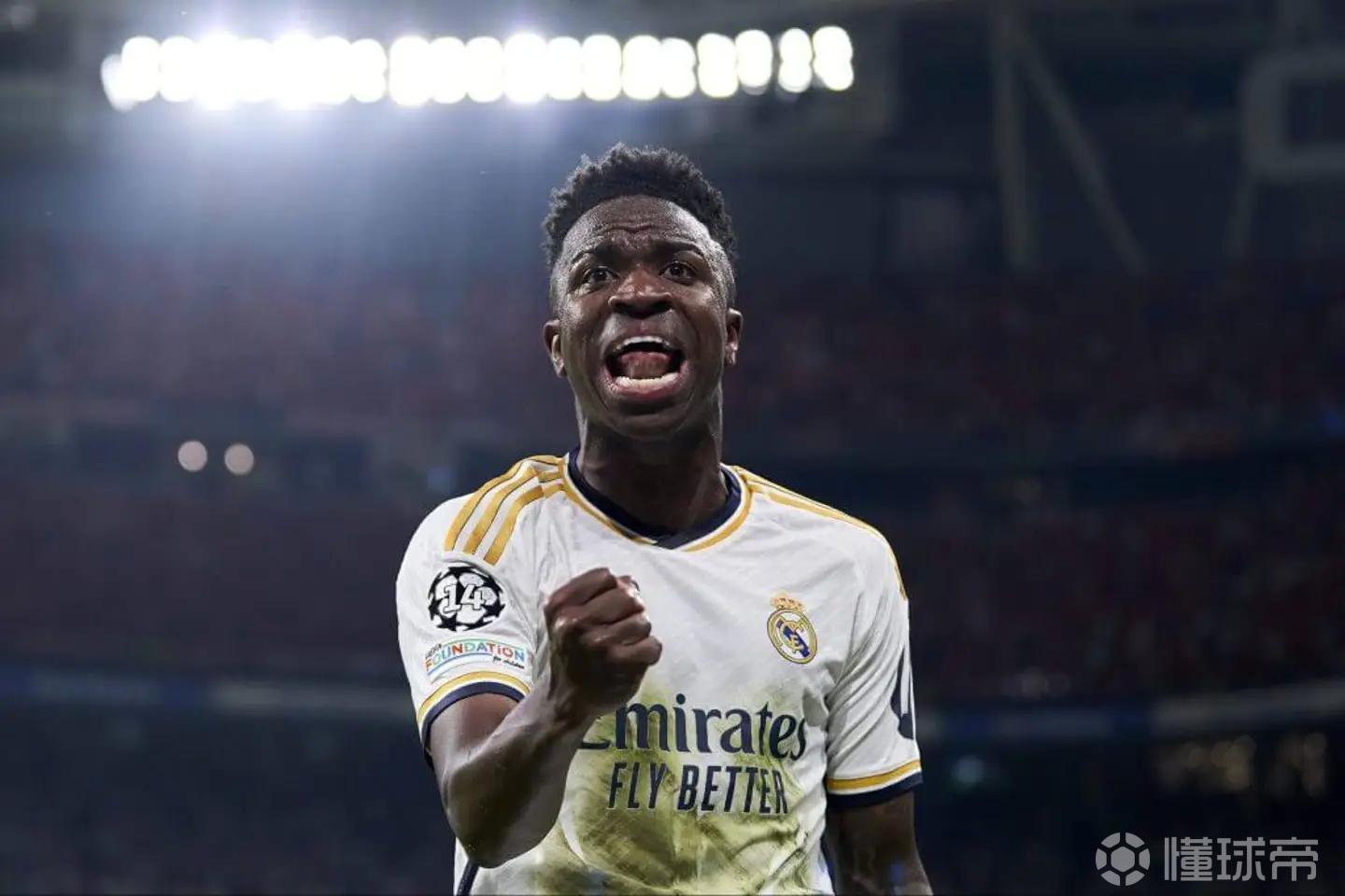 TA：3187分钟+26球12助，维尼修斯是欧冠淘汰赛的关键先生